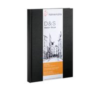 Hahnemühle D&S Carnet de croquis, 140 g/m², 80 feuilles, 160 pages, format A4 portrait
