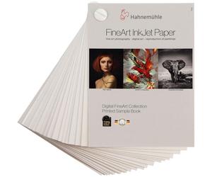 HAHNEMÜHLE Nuancier Digital Fine Art avec imprimés A6