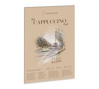 Hahnemühle The Cappuccino Pad, 120 g/m², 30 feuilles/60 pages, papier à croquis, papier à dessin teinté, format A4