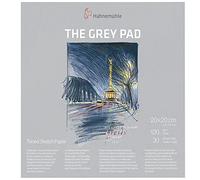 Hahnemühle The Grey Pad Bloc de croquis Gris 120 g/m² 30 feuilles/60 pages (20 x 20)