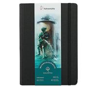 Hahnemühle Watercolour Book 100% coton, 250 g/m², mat, encollé en surface, 30 feuilles/60 pages, livre d'aquarelle (A5 - format portrait)