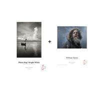 Hahnemuhle 100% coton A3 bundle - Photo Rag Bright White 310 + William Turner 310