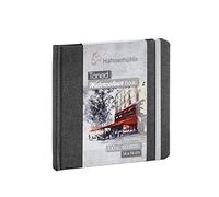 Hahnemuhle 10625172 Cahier Aquarelle 14 x 14 cm Gris