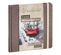 Hahnemühle Toned Watercolor Carnet de croquis 14 x 14 cm 200 g Beige