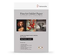 Papier jet d'encre HAHNEMÜHLE - Sample Pack - Gamme FineArt Matt Smooth - A4 (5 x 2 feuilles)