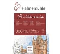 Hahnemuhle Britannia 300gsm Block - 17 x 24cm Hot Pressed