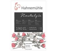 Hahnemühle FineArt Carnet de croquis Nostalgie 190 g/m² 50 feuilles blanc naturel A5