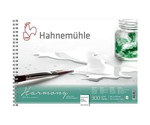 Hahnemuhle Harmony 10628763 Bloc spirale pour aquarelle pressé à chaud Blanc A3