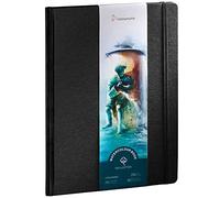 Hahnemuhle Livre aquarelle 100% coton, presse à froid 250 g/m², format A6 portrait (10625350)