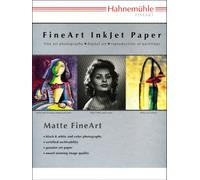 Hahnemuhle Mat Museum Etching, 100% Rag, Blanc Naturel Aquarelle Papier Jet d'encre, 22.0 mil, 350 g/MA, 21,6 x 27,9 cm, 20 Feuilles