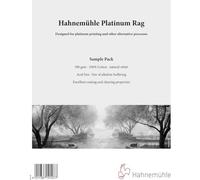 Hahnemuhle Platinum Rag fine art Paper échantillon Lot (8,5 x 11 en. 5 feuilles)