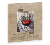 Hahnemuhle Toned Beige Watercolor Pad, 20 Sheet, 7.87 Inch Square (10625312)