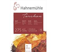 Hahnemuhle Torchon 275gsm Carton Aquarelle 17x24cm Block, 20 feuilles