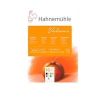 Bloc de papier pastel Velours 260 g/m² couleurs assorties 10 feuilles G