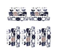 HAHvvBOF pièces de Tondeuse à Gazon Kit de réparation et de Remise à Neuf du carburateur Fit for tondeuses, Ensemble de 5 pièces, séries WA et WT WA-30 WA-79 WA-82 WT-1 K10-WAT