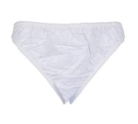 Haian Culotte de bikini en PVC, lot de 3 sous-vêtements, Blanc., XL Große Größen Tall