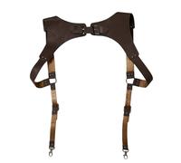 haiaxx Bretelles en Cuir PU pour Hommes, Harnais Vintage pour Hommes, vêtements Punk, Sangle de Poitrine, Ceinture d'épaule, Accessoires