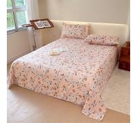 HAIBA Drap Plat 2 Personnes 200x240cm Elegant Comfort Drap Plat 1 pièce, de qualité hôtelière, Doux et de qualité égyptienne lit Simple/Double XL