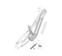 HAIBIKE protecteur de gaine électrique E-BIKE GEN5 CX CF