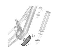 Haibike Gen5 Cx Cf Khb00120 Drive Unit Protector Clair