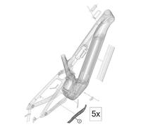 HAIBIKE PROTECTOR VAINA HAIBIKE GEN5 CX CF, accessoire vélo pour usage quotidien