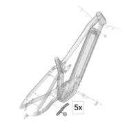 Haibike Protège-chaîne Gen 5 Al
