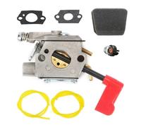 HAIBING Kit de carburateur mécanique de Jardin de Haute qualité, Joint et Poire d'amorçage, Compatible avec débroussailleuse à Essence Walbro WT-628 Craftsman Poulan 32cc 530071637