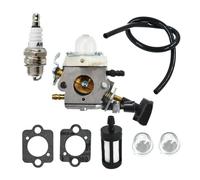 HAIBING Kit de carburateur mécanique de jardin de haute qualité, reconstruction de carburateur compatible avec le souffleur Stihl BG56 BG56C Zama C1M-S260B 4241 120 0615, joints, filtre à carburant, p