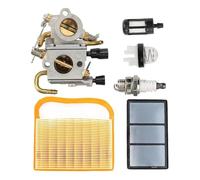 HAIBING Kit de carburateur mécanique de Jardin TS420 TS410, pièce de réparation de carburateur avec kit de Filtre à air, Compatible avec la tronçonneuse à béton TS410Z TS420Z C1Q-S118 4238 120 0600