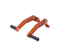 HaiBing pour KTM RC 125 200 390 2014-2016 Duke 125 Duke 390 Duke 200 CNC Levier De Pédale Frein Moto Levier Changement Vitesse Accessoires de Mise à Niveau de Remplacement (Couleur : Noir)