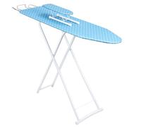 Haibinsuo Planche à repasser pour vêtements - Réglable en hauteur - Large planche à repasser pliable avec housse amovible résistante à la chaleur - Repose-fer résistant à l'usure - Motif exquis