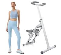 Haibinsuo Stepper d'escalier vertical pliable pour salle de sport à domicile - Entraînement complet du corps - Moniteur LCD pour cardio-grimpeur | Pédales et guidon réglables | Capacité maximale de