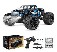 HAIBOXING RC Voiture 1/18 4x4 Monster Trucks avec 36+ km/h Haute Vitesse, 2,4 GHz Télécommandés Véhicules Électriques Tout Eerrain Étanches avec Batterie Rechargeable pour Enfants et Adultes RTR
