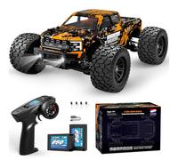 HAIBOXING Voiture Télécommandée 1:18 4WD Voiture RC Monster Truck | 36 km/h à grande vitesse, 2,4 GHz, étanche, tout terrain, Buggy RC Crawler, jouet pour adultes et enfants