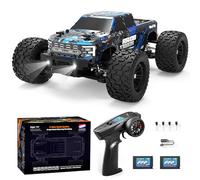 HAIBOXING Voiture télécommandée 18859E, 2,4 GHz 36 km/h Tout-Terrain 4WD RC Auto, RTR 1:18 Monstertruck Tout-Terrain avec 2 Batteries Camion Jouet pour Enfants et Adultes