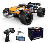 HAIBOXING Voiture Télécommandée Tout Terrain1/18 4WD 36KM/h RC Voiture à Grande Vitesse 2,4 GHz RC Buggy RTR Monster Truck de Jouet pour Adultes et Enfants avec 2 Batterie 18858E
