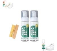 Haibus Active Foam Shoes Cleaner Set,Chyang Active Foam Sneaker Cleaner Set,Active Foam Sneaker Cleaner Set, Rich Foam & Deep Clean & Reduce Deformation & Premature Aging for Shoes (2)