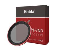 Haida 82 mm Pro II Polariseur circulaire multi-revtement + filtre d'objectif d'appareil photo reflex densit neutre variable tanche et rsist