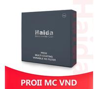 Haida-Filtre ND variable PROII MC pour objectif d'appareil photo,avec 1.5-5.0 arrêts,pour vidéos Vloggers 49/52/55/58/62/67/72/77/82mm - Type PROII MC VND-49mm