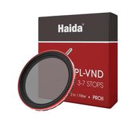 Haida Filtre réglable 2 en 1 67 mm VND et CPL, ND2-ND128 (3-7 arrêts) pour Objectif d'appareil Photo, polariseur Multicouche Nano-revêtement et Filtre à densité Neutre Variable avec Capuchon