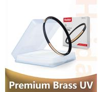 Haida-Filtre UV antichoc en laiton de qualité supérieure pour objectif d'appareil photo,protection double 18 couches avec revêtement de 52/55/58/62/67/72/77/82/95mm - Type Premium Brass UV-55mm