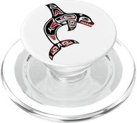 Haida Orque du Nord-Ouest du Pacifique PopSockets PopGrip pour MagSafe