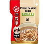 Haidilao Sauce Sésame Cacahuète pour Fondue Chinoise - 100 g | Pâte crémeuse prête à l'emploi - idéale pour hotpot, viandes, poissons et légumes