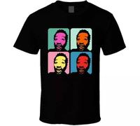 HAIDIOU OL Dirty Bastard Warhol Rap T Shirt Black L
