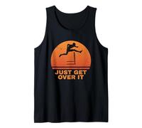 Haidles Hurdling Hurdler Just Get Over It Style rétro Débardeur