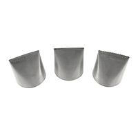 Haidong Lot de 3 embouts de douille en ruban, 3 tailles différentes, embout de glaçage extra large