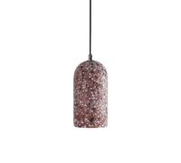 HAIDU Abat-Jour de Lustre de Plafond en terrazzo, Lampe à Suspension de Couleur de Style Simple rétro, luminaires à tête Unique de Base E27, Lampe Suspendue de Porche de Salle de Repos de Salle de co