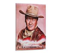 HAIDU DIY Diamond Painting, John Wayne Western Cowboy Diamond Painting, Cadeau de broderie de diamant en cristal pour adulte, Point de croix complet en diamant, Décoration de la maison(30x40cm