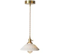 HAIDU Lustre de style industriel moderne, suspension en céramique créative et unique, douille E27, luminaire décoratif pour chambre, salle à manger et cuisine