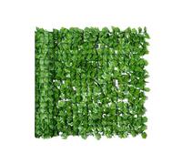Outsunny Haie Artificielle Brise-vue Décorative Vert 300 x 1 x 100 cm
